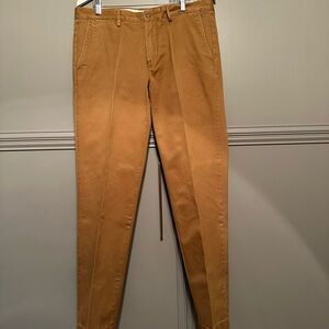 J. Crew Tan Chinos Classic Cotton Twill